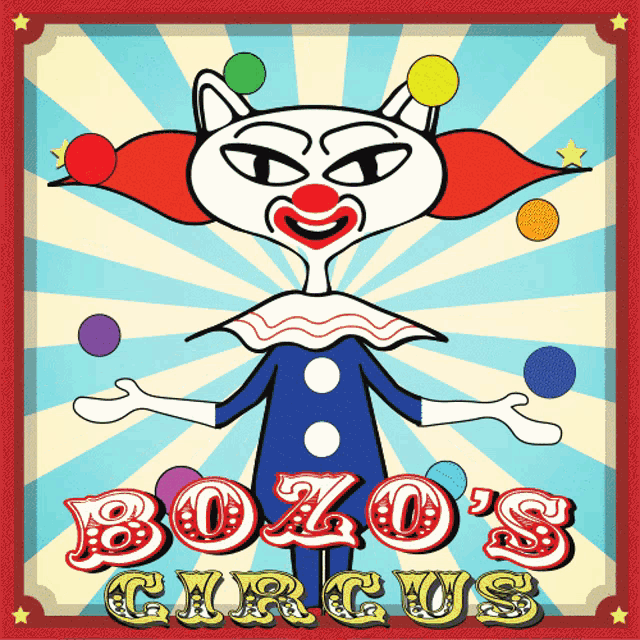 Bozo The Clown Qitty Qats GIF - Bozo The Clown Qitty Qats Qitty GIFs
