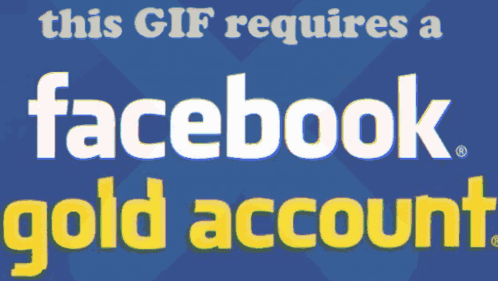 Facebook Gold GIF