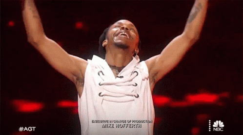 Excited Americas Got Talent GIF - Excited Americas Got Talent Woohoo GIFs