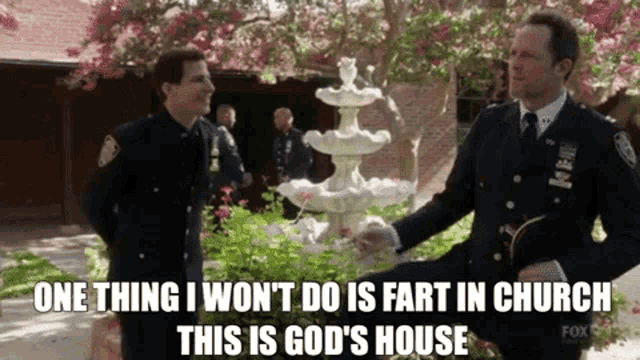 One Thing I Wont Do Is Fart In Church This Is Gods House GIF - One Thing I Wont Do Is Fart In Church This Is Gods House Fart In Church GIFs