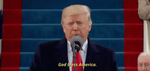 Yes Donald Trump GIF - Yes Donald Trump God Bless America GIFs