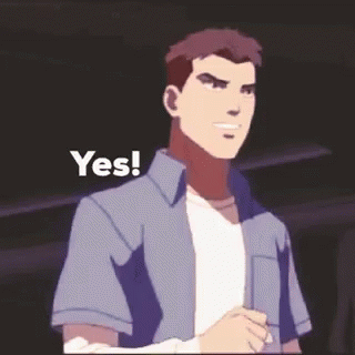 Yes Fist Up GIF - Yes Fist Up Kid Flash GIFs