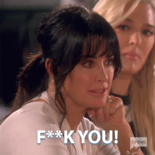 Fuck You Kyle Richards GIF - Fuck You Kyle Richards Real Housewives Of Beverly Hills GIFs