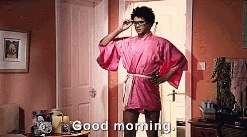 Good Morning GIF - Good Morning Robe GIFs