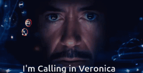 Im Calling In Veronica Iron Man GIF - Im Calling In Veronica Iron Man Tony Stark GIFs