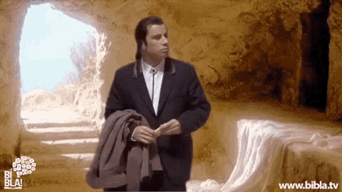 Pulp Fiction John Travolta GIF - Pulp Fiction John Travolta Easter Sunday GIFs