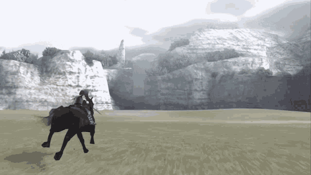 Shadow Of The Colossus Sotc GIF - Shadow Of The Colossus Sotc Agro GIFs