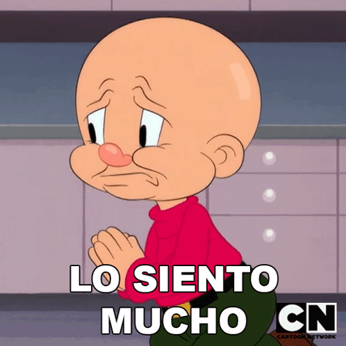 Lo Siento Mucho Elmer Fudd GIF - Lo Siento Mucho Elmer Fudd Looney Tunes GIFs
