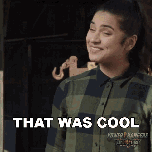 That Was Cool Izzy GIF - That Was Cool Izzy Power Rangers Dino Fury GIFs