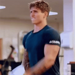 Gym Arm Exercise GIF - Gym Arm Exercise Muscles GIFs