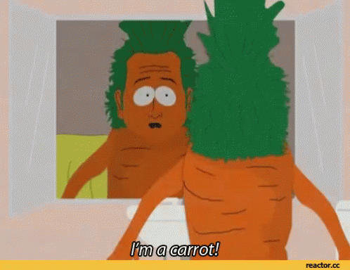 I'M A Carrot GIF - Carrot Im A Carrot Lol GIFs