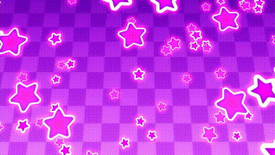 a purple background with pink stars on it