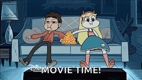 Star Vs The Forces Of Evil Couple GIF - Star Vs The Forces Of Evil Couple Nachos GIFs