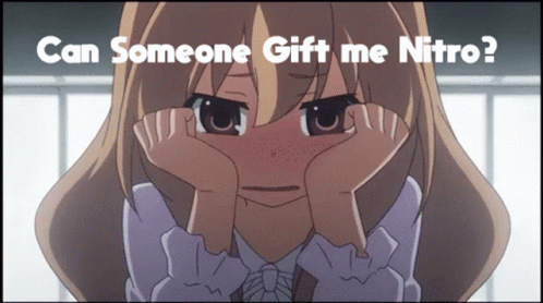 Taiga Discord Nitro Gift GIF - Taiga Discord Nitro Gift GIFs