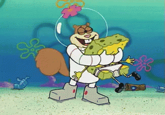 Spongebob And Sandy Hugging GIF - Spongebob Squarepants Nickelodeon GIFs