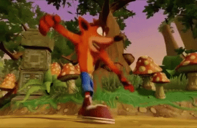 Crash Bandicoot Dance GIF - Crash Bandicoot Dance Moves GIFs