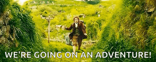 Bilbo Baggins Running GIF - Bilbo Baggins Running Adventure GIFs