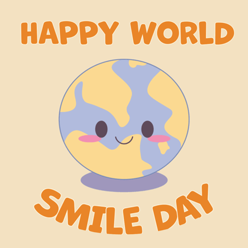 Happy World Smile Day October 16 GIF