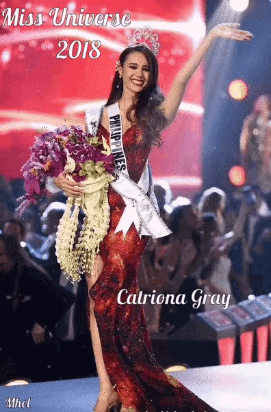Miss Universe2018 Catriona Gray GIF - Miss Universe2018 Catriona Gray Philippines GIFs