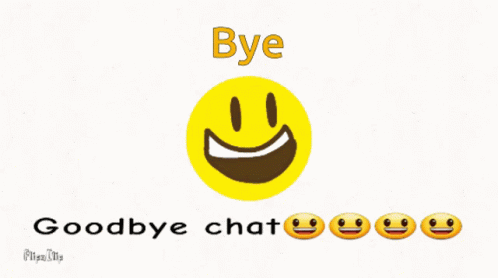 Goodbye Chat Orangeguy GIF