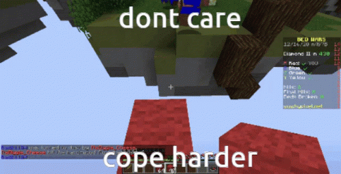 Cope Harder Cope GIF - Cope Harder Cope Hypixel GIFs