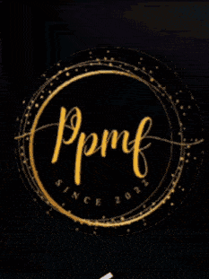 a purple and blue circle with the word ppmf in the center