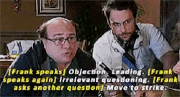frank speaks objection leading frank speaks again irrelevant questioning frank asks another question move to strike and frank speaks objection leading