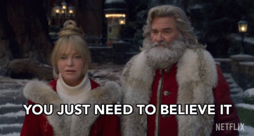 You Just Need To Believe It Mrs Claus GIF - You Just Need To Believe It Mrs Claus Goldie Hawn GIFs