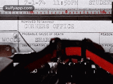a close up of a piece of paper that says corners office on it .