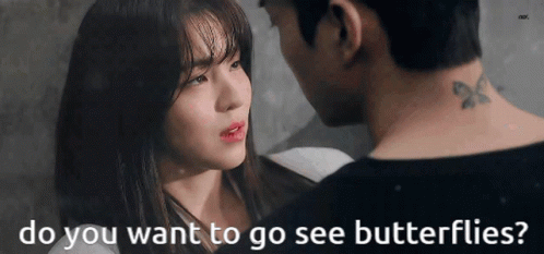 Nevertheless Kdrama GIF - Nevertheless Kdrama Do You Want To Go See Butterflies GIFs