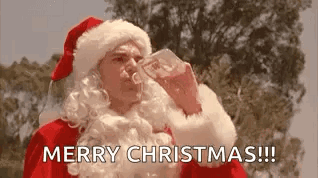 Bad Santa Drink GIF - Bad Santa Drink Drinking GIFs