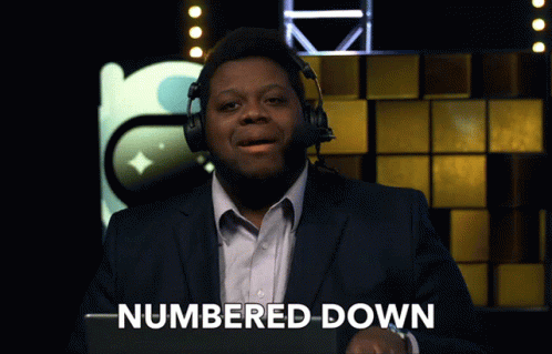 Numbered Down Count Down GIF - Numbered Down Count Down Sequence GIFs