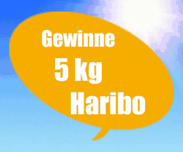 a picture of a bag of haribo goldbaren