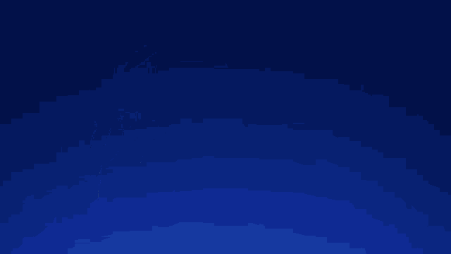 a blue background with the words po chat in white letters