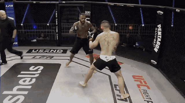 Aaron Mc Kenzie Mma GIF - Aaron Mc Kenzie Mma Fight GIFs