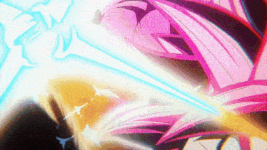 a close up of a cartoon character with a sword