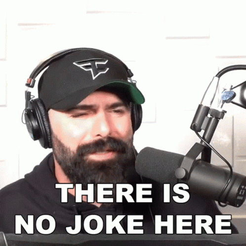 There Is No Joke Here Daniel Keem GIF - There Is No Joke Here Daniel Keem Keemstar GIFs
