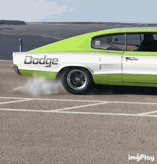 Burnout Charger GIF