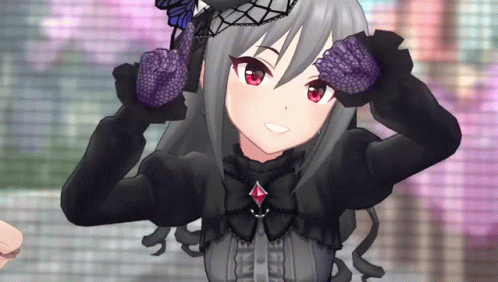 Ranko Kanzaki 神崎蘭子 GIF - Ranko Kanzaki 神崎蘭子 Deresute GIFs