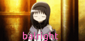 a picture of a girl with the word balright written in pink