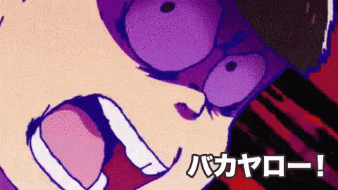 バカ　おそ松さん GIF - Oso Matsusan Kick Anime GIFs