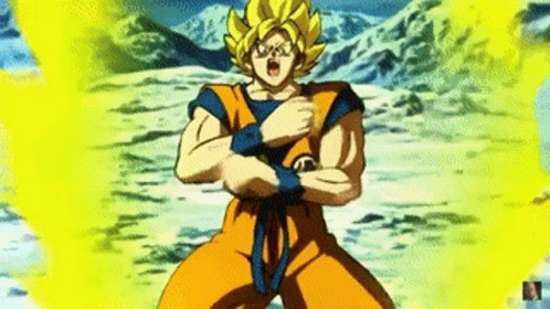 Son Goku Super Saiyan GIF - Son Goku Super Saiyan Super Saiyan God GIFs