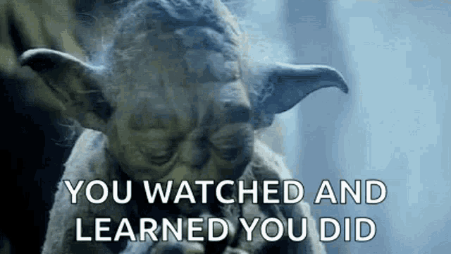 Yoda Watch And Learn GIF