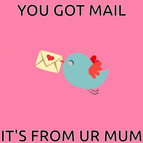 Bird Mail GIF - Bird Mail Mom GIFs