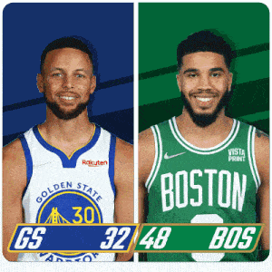 Golden State Warriors (32) Vs. Boston Celtics (48) Half-time Break GIF - Nba Basketball Nba 2021 GIFs