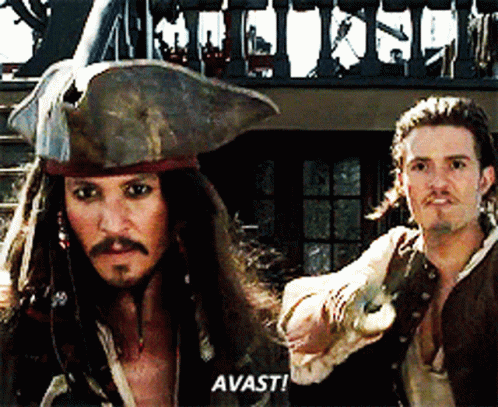 Jack Sparrow Orlando Bloom GIF - Jack Sparrow Orlando Bloom Pirates Of The Ca GIFs