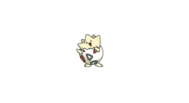 a cartoon drawing of a pokemon with a crown on its head