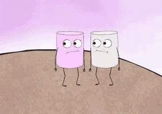 Marshmallow People Nobody Cares Triangle Lady GIF - Marshmallow People Nobody Cares Triangle Lady I Hate You GIFs