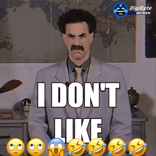 Borat I Dont Like GIF - Borat I Dont Like Disagree GIFs