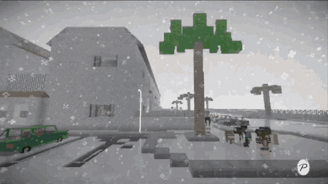 a screenshot of a video game with the letter p on the bottom left